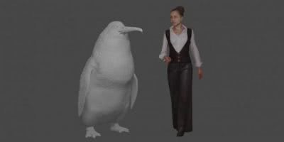 Giant penguin