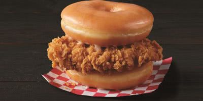 KFC donut burger