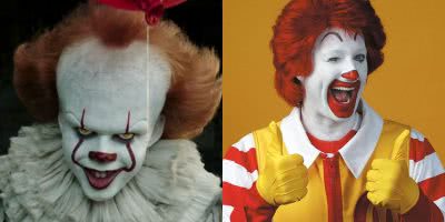 Ronald McDonald and Pennywise