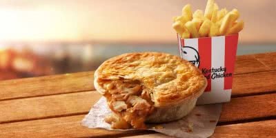 Image of the KFC Zinger Pie