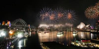 Sydney NYE fireworks