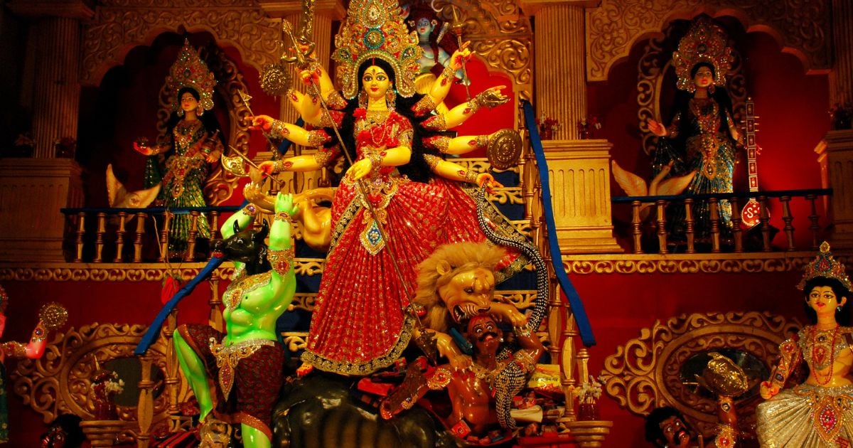 The Durga Puja festival