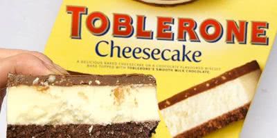 Frozen Toblerone Cheesecake