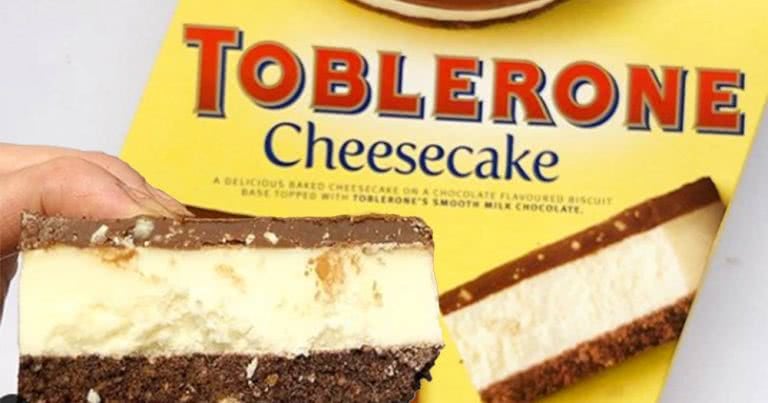 Frozen Toblerone Cheesecake