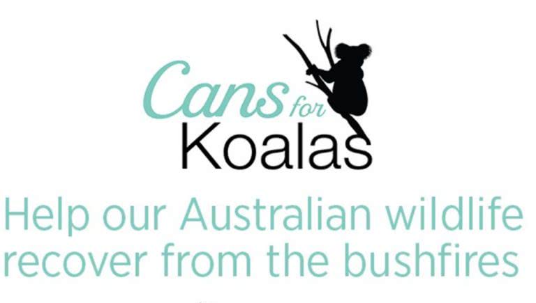 Cans For Koalas Charity for Bushfire Relief