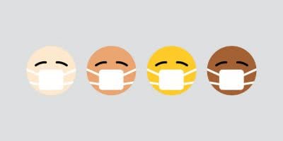 Emojis wearing Face Masks