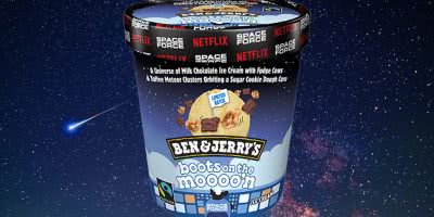 Ben & Jerry's new flavour 'boots on the moooo'n'