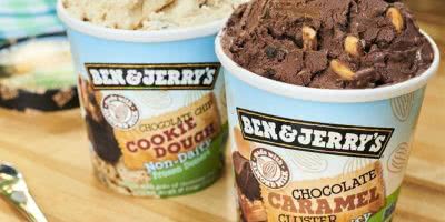 Ben & Jerry's two new vegan flavours.