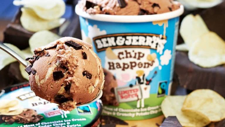 Ben & Jerry's new flavour 'Chip Happens'