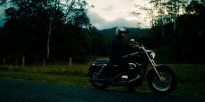 Emma McFerran on bike