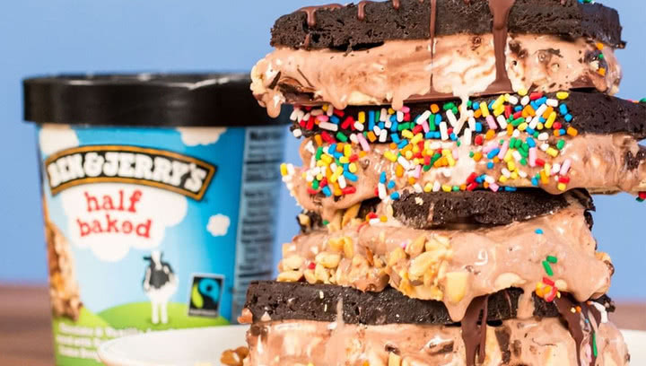 Ben & Jerry's Half Baked Ice Cream Bars