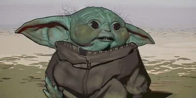 Baby Yoda early design