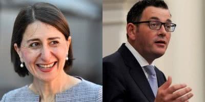 NSW Premier Gladys Berejiklian & Victorian Premier Daniel Andrews coronavirus