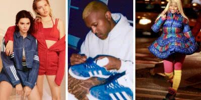 adidas collabs kanye, nicki minaj