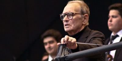 Italian film composer Ennio Morricone