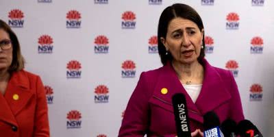 Gladys Berejiklian addresses media