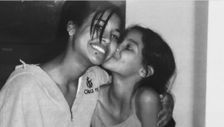 Photo of 'Glee' actress Naya Rivera and sister Nickayla Ribera