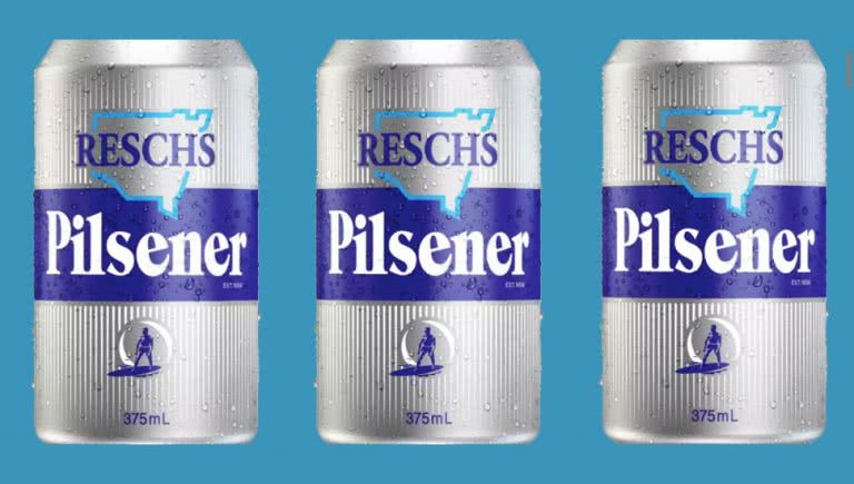 Reschs Pilsener Tinnie