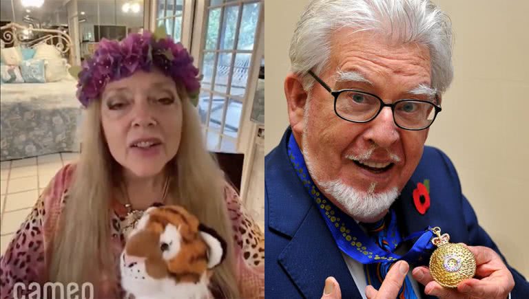 Rolf Harris Carole Baskin