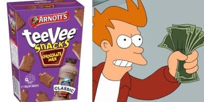 Arnott's release new Chocolate Milk TeeVee Snacks