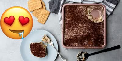 Custom image of Arnott's Tiramisu made with Milk Coffee biscuits.