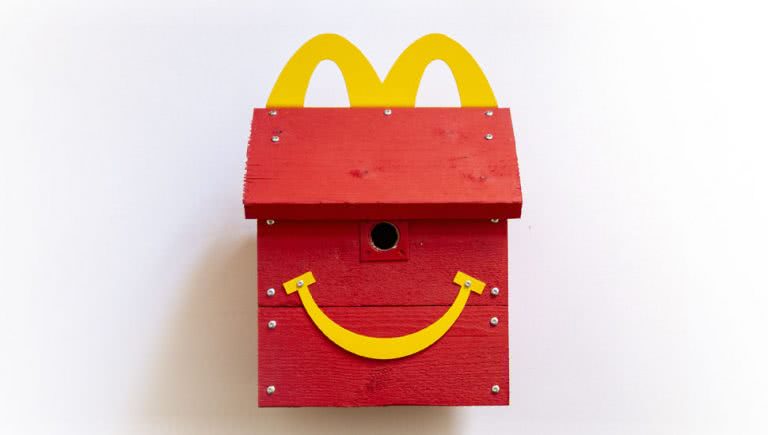 Happy Meal bird boxes from Finland McDonald's.