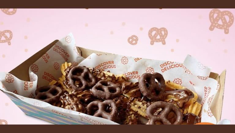 San Churro chocolate pretzel snack pack