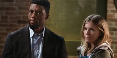 Chadwick Boseman Sienna Miller 21 Bridges