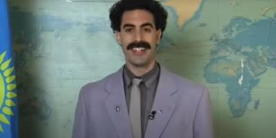 Sacha Baron Cohen as Borat