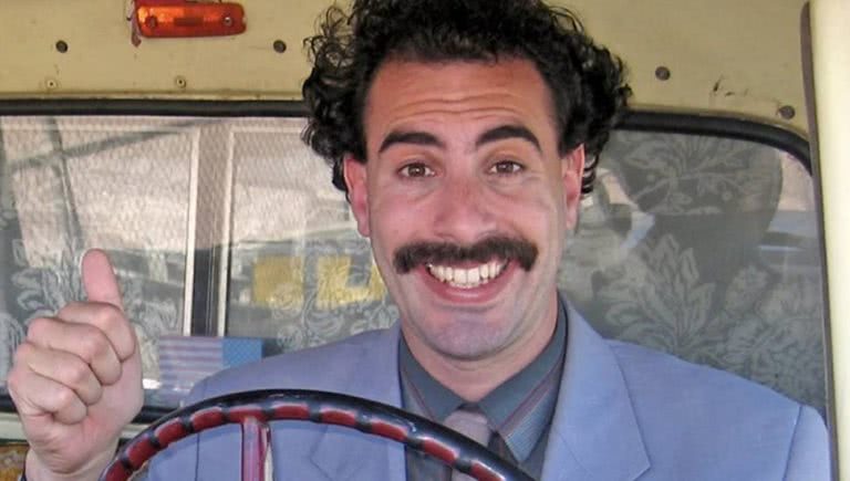 Borat cannabis ad