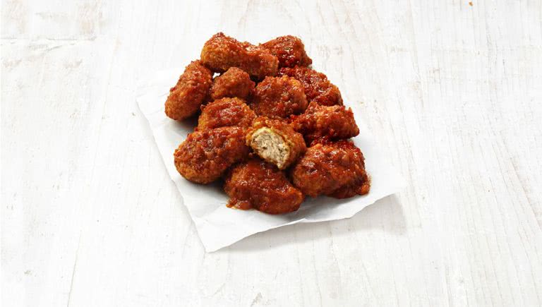 Pizza Hut vegan wings