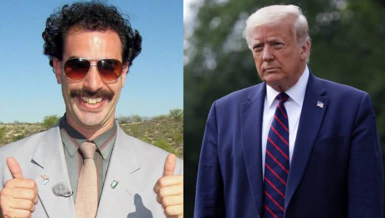 Sacha Baron Cohen Trump