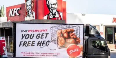 Grill'd gives KFC the bird with its new 'healthy fried chicken'