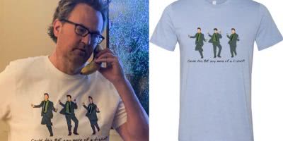 Matthew Perry 'Friends' merch