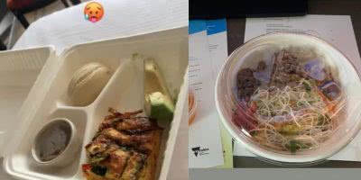 Australian Open tennis pros aren't happy with their dodgy quarantine meals