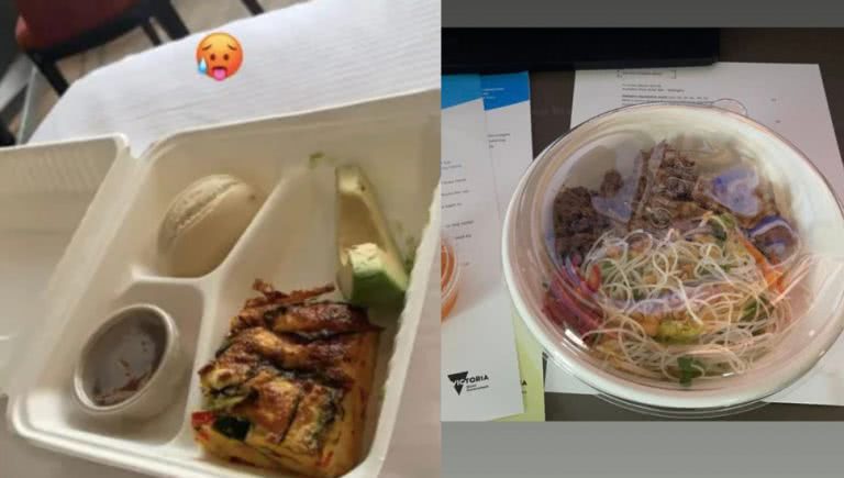 Australian Open tennis pros aren't happy with their dodgy quarantine meals