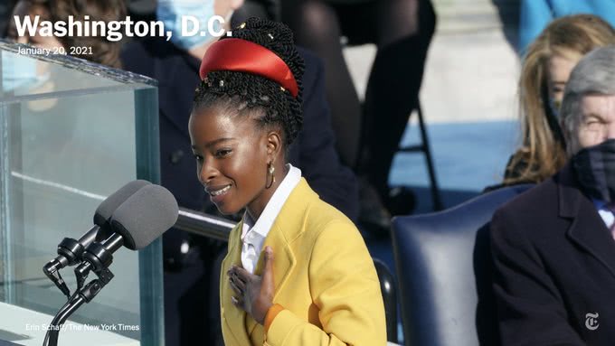 Amanda Gordon at the 59th Inauguration