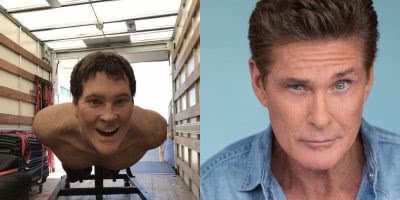 David hasselhoff statue