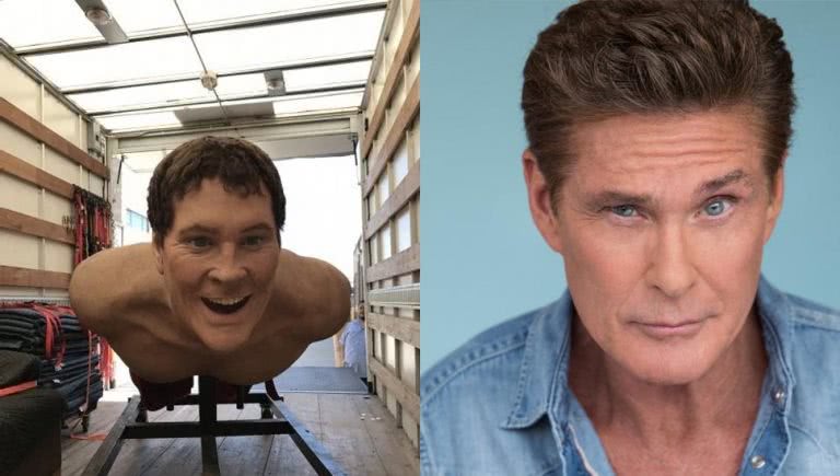 David hasselhoff statue