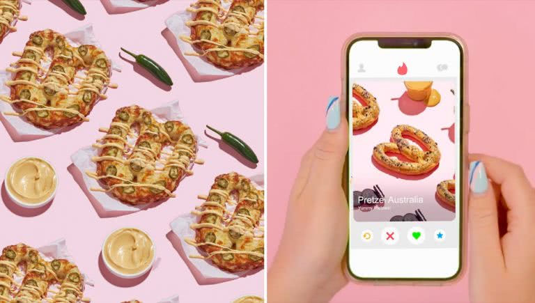 Pretzel Tinder Valentine's Day