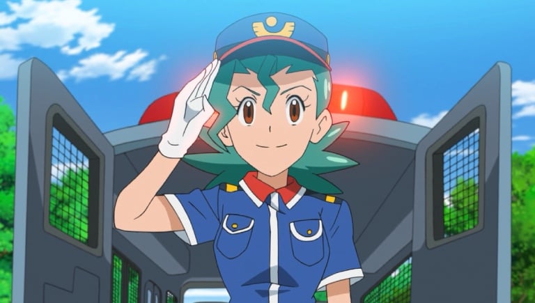 Pokémon police officer