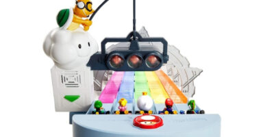 Mario Kart Rainbow Road track