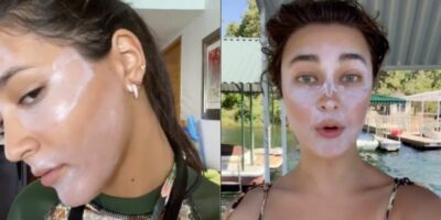 Sunscreen contouring is extremely dangerous