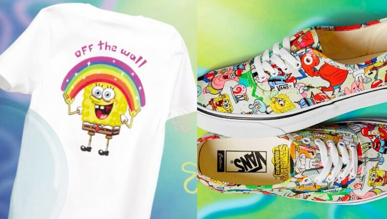 Spongebob Squarepants collaboration with Vans