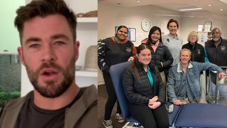 chris hemsworth donation