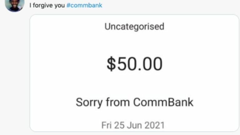 Many Commonwealth Bank customers were given free money