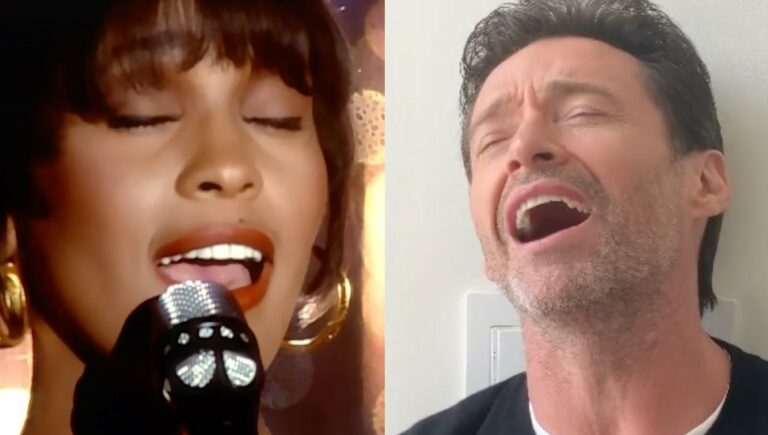 hugh jackman whitney houston