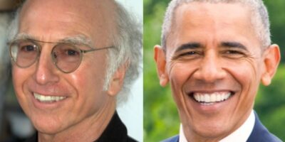 Larry David Barack Obama