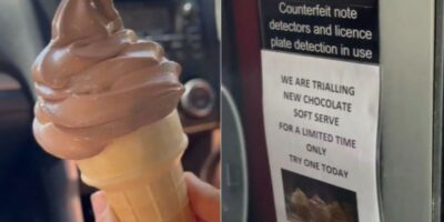 maccas chocolate soft serve