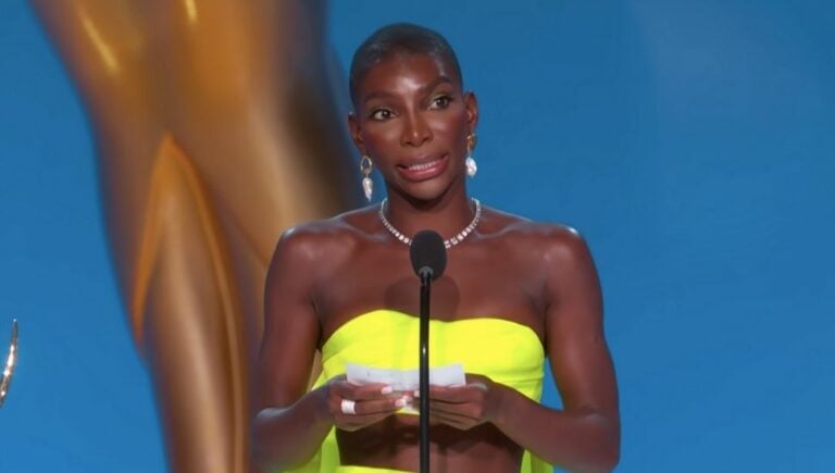 Michaela Coel delivered a powerful speech for sexual abuse survivors when accepting her Emmy